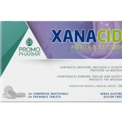 Xanacid PromoPharma 20 Compresse Masticabili - Integratore Alimentare