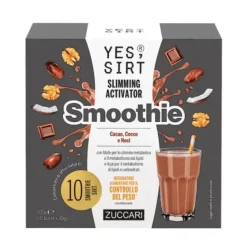 Yes Sirt Slimming Activator Smoothie Cacao Cocco e Noci 10 buste - Integratore Controllo Peso