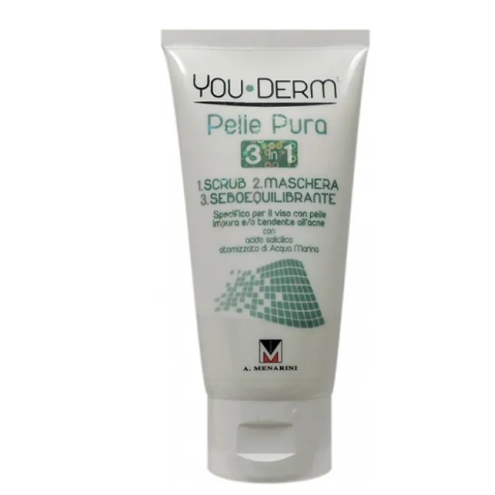 You-Derm Pelle Pura 3in1 Scrub Maschera 75 ml