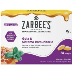 Zarbee's Gola e Sistema Immunitario 24 pastiglie - Integratore Alimentare