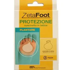 Zeta Footing Protezione Plantare Cuscinetto in Lattice 2 Pezzi
