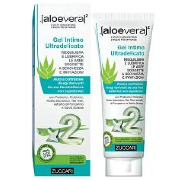 Zuccari AloeVera2 Gel Intimo Ultradelicato Lenitivo 80 ml