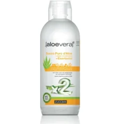 Zuccari AloeVera2 Succo Puro di Aloe a Doppia Concentrazione + Enertonici 1000 ml