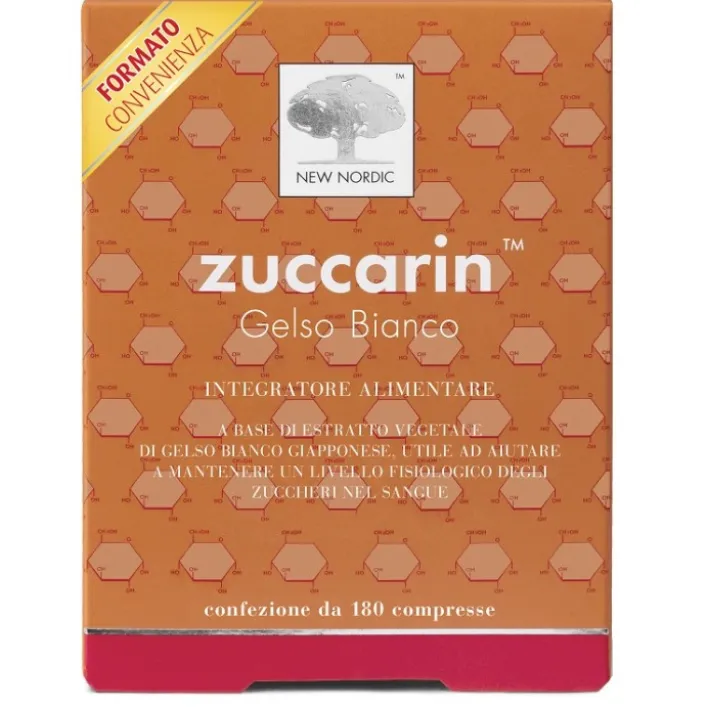 Zuccarin Gelso Bianco 180 Compresse - Integratore Metabolismo dei Carboidrati